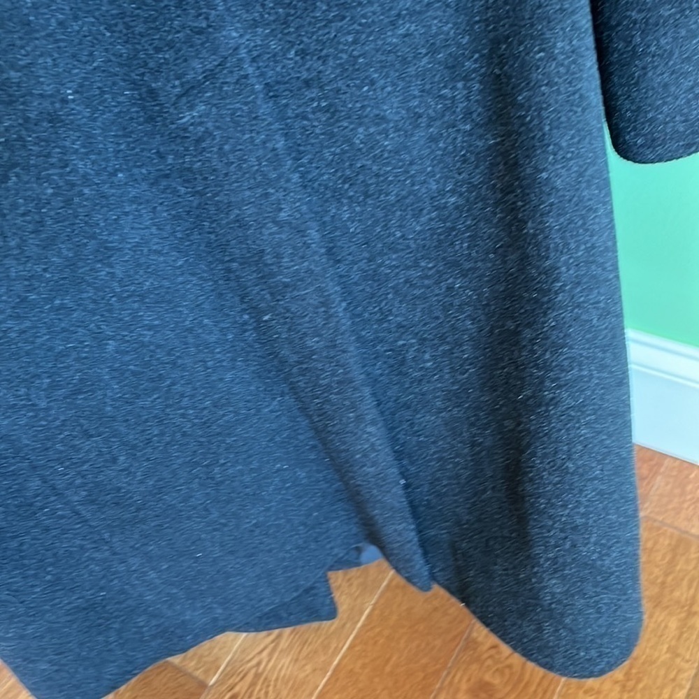 Wool & cashmere Hathaway Platinum black coat men’s - Picture 8 of 10